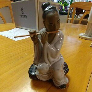 Mud men, Shiwan Chinese Scholar Playing Flute